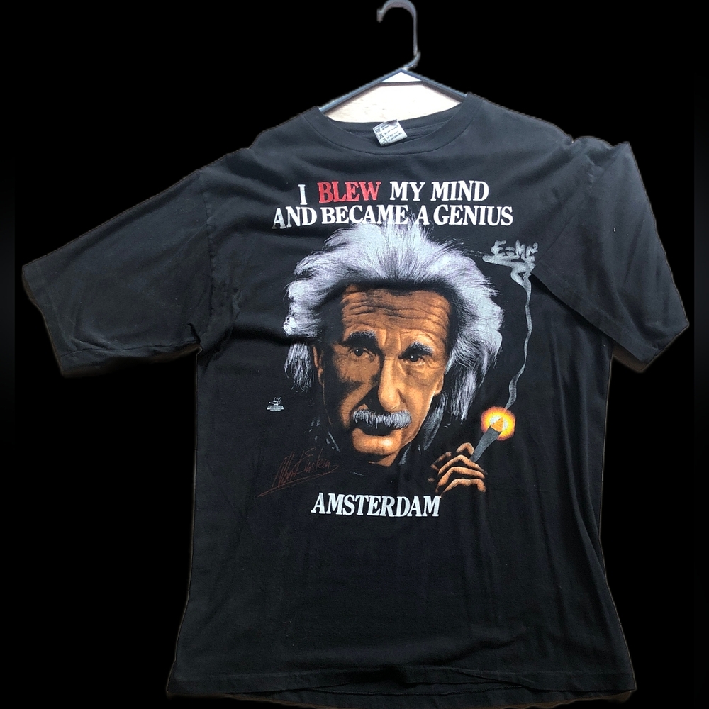 Vintage Einstein Amsterdam Tee